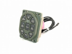 送料無料【米軍放出品】未使用品 HMMWV/ハンビー用 プッシュボタン LEDライトスイッチ マスターライトスイッチ (60) ☆BG16IK-W#24