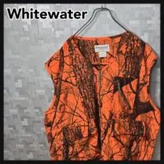 whitewater ホワイトウォーター リアルツリー ベスト アウター メンズ