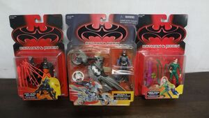 Batman&Robin BATGIRL’SICESTRIKE CYCLEHEAT SCANPOISON IVY バットガール ヒートスキャン ポイズンアイビー フィギュア3点 Kenner 未開封