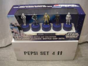 ペ6 STARWARS CLASSIC BOTTLE CAP SETS 4 ボトルキャップ 新品