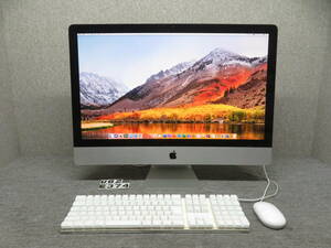 iMac A1312 究極PC◆ CS6 ＆Office付◆ 27型◆ PC1台で、ダブル macOS & Windows10◆高速 3.06GHz / 8GB / 高速起動 SSD 512GB◆