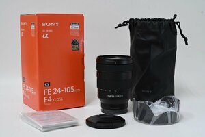 (1-9632)SONY『FE24-105ｍｍ F4 G』ソニー Eマウント ズームレンズ 小三元レンズ 動作未確認 新品同様【緑和堂】