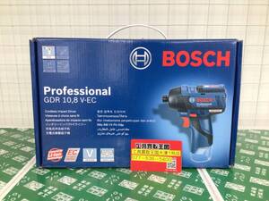 【未使用品】　BOSCH ボッシュ GDR10.8V-EC 2.0Ah 充電 インパクトドリル (本体のみ）　ITXG1LD4Y164