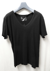 DIRAIN ディレイン　新品未使用　V neck BLACK 2サイズ