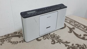 【ジャンク】CDラジオ ソニー ZS-E80 パーソナルオーディオシステム 黒 2019年製 単3電池SONY デジタル 音楽 八王子市 引き取りOK