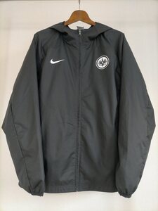 極美品 国内未発売モデル NIKE ナイキ フランクフルト ビッグスウッシュ ウィンドランナー ウーブンジャケット size-L 黒 ★長谷部誠