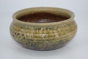 茶道具 信楽 建水 西尾 彦四郎 作 茶道 22-6801