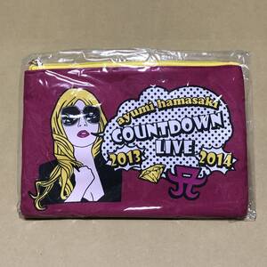 浜崎あゆみ　ayumi hamasaki　COUNTDOWN LIVE 2013-2014　ポーチ　未開封　★★★送料込み★★★　超レア　入手困難