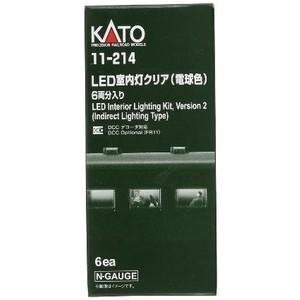 KATO 11-214 　LED室内灯クリア 電球色 6両分入