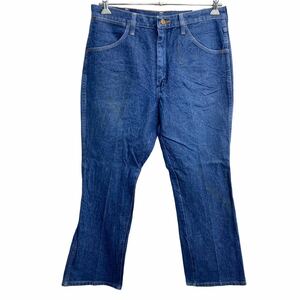 Wrangler カウボーイ ロングパンツ W36 ラングラー 936NAV ビッグサイズ ネイビー コットン 古着卸 アメリカ仕入 2312-246