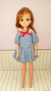 昭和レトロ1980年代製三代目3代目リカちゃん後期人形ドールDollビンテージ香山リカオープンマウスアヒル口