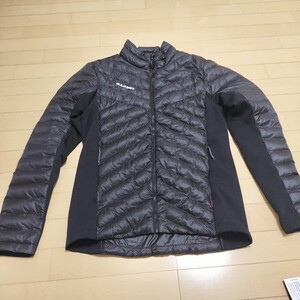 マムート　ハイブリッド　ダウンジャケット（Albula in Hybrid JK)　regular fit 　Sサイズ　アジアサイズ（M）　ブラック　美品