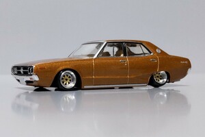 希少 1/64 リミテッド 日産 スカイライン GT-E L 改 ケンメリ ヨンメリ 後期 深リム SSR シャコタン カスタム 改造 グラチャン 旧車 名車