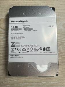 大容量HDD WD 16TB HDD HC550 3.5インチ 7200rpm