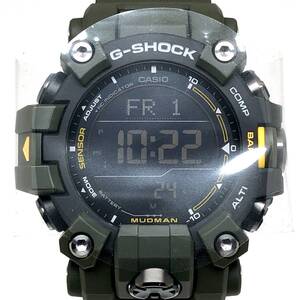 G-SHOCK ジーショック 【ITCYVVELTXKO】 GW-9500-3 MUDMAN マッドマン 電波ソーラー トリプルセンサー搭載 防塵防泥 LED ブラック×カーキ