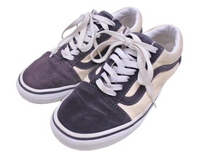 VANS バンズ オールドスクール スニーカー size23ｃｍ/チャコールｘアイボリー ◇■ ☆ ekb5 レディース