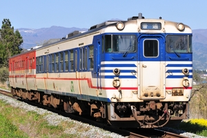 鉄道 デジ 写真 画像 磐越西線 キハ 普通列車