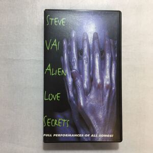 zvd-02♪スティーヴ・ヴァイ Alien Love Secret [VHS]ビデオ　36分　 1997/9/16 2