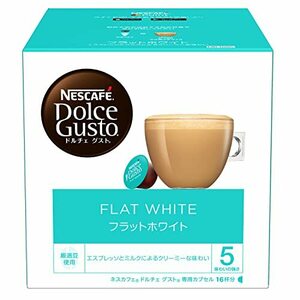 ネスカフェ ドルチェ グスト 専用カプセル フラットホワイト 16P×1箱