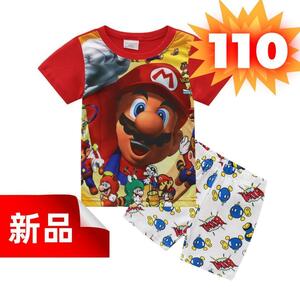 マリオ パジャマ 子供服 セット キッズ 男の子 半袖 春夏 110cm 新品