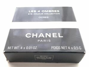 CHANEL シャネル レ キャトル オンブル オークル アイシャドウ LES 4 OMBRES EYE COLOUR COLLECTION OCRES