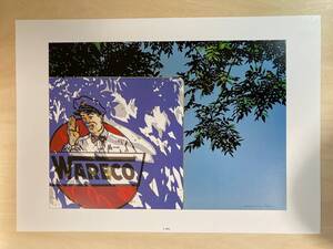 鈴木英人 アートポスター WARECO 大型B3サイズ 36.4×51.5ｃm　36