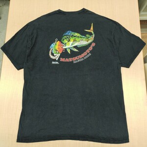 2405020 Hanes BEEFY-T ヘインズビーフィー Heather Anders Art 半袖Tシャツ MATSUMOTO SHAVE ICEハワイ マツモトかき氷 魚亀 ロゴプリント