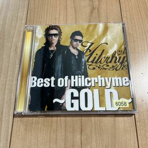 Hilcrhyme(ヒルクライム)「Best of Hilcrhyme GOLD」通常盤 レンタル使用品 新品ケース交換済