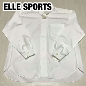 ELLE SPORTS エル スポーツ 長袖シャツ オフホワイト