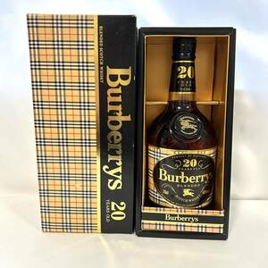 古酒 Burberrys バーバリー 20年 20years old スコッチウィスキー 700ml 40％