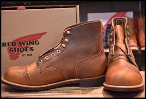 【10D 箱付 未使用 23年】レッドウィング 8085 アイアンレンジャー カッパーラフ＆タフ 茶 アイアンレンジ ブーツ redwing HOPESMORE