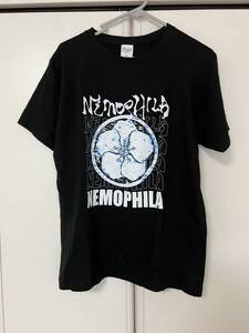 美中古 NEMOPHILA Tシャツ 黒 M サイズ ネモフィラ バンド 葉月