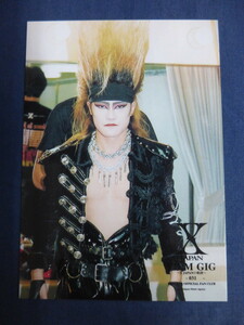 〇 X JAPAN トレカ 031 TOSHI FILM GIG ～X JAPANの軌跡～