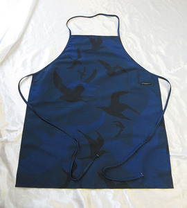 エンジニアードガーメンツ★2022fw★Apron - Poly Seagull Print Oxford / Navy 【Onesize】★unisex★