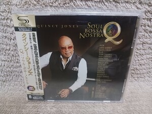 QUINCY JONES クインシー・ジョーンズ／Q: Soul Bossa Nostra Q:ソウル・ボサ・ノストラ／国内盤／帯付き／SHM-CD／サンプル盤 