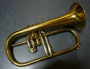 VINTAGE COUESNON FLUGELHORN RARE!!