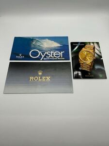 ロレックス ROLEX カタログ 80年代 日本ロレックス発行版 オイスター冊子1999年 1016 1655 6265 6263 1019 5513 1665 16700 コレクション