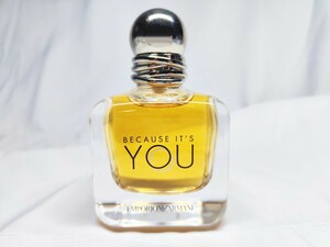 【ほぼ未使用】Giorgio Armani ジョルジオ アルマーニ ビコーズイッツユー オードパルファム Because It’s You EDP 50ml オーデパルファム