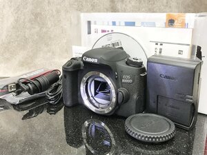 【 B 】 Y5701 Canon EOS 8000D カメラ キヤノン 【キヤノンEFマウント】 【元箱付き】