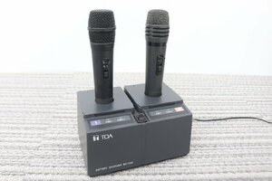 〇【ワイヤレスマイクセット】TOA / WM-D1220 BC-1000 / 通電OK