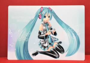 未使用　初音ミク　下敷き　コンプティーク2015年4月号付録　　グッズ アニメ　　非売品　景品