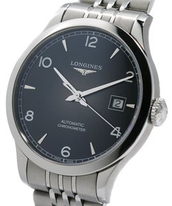 ★箱・ギャラ付！美品！LONGINES ロンジン レコード L2.820.4.56.6 自動巻き メンズ★