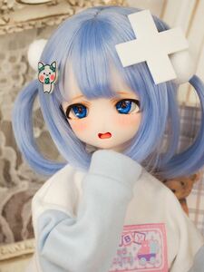 DDH-27 SW カスタムヘッド ソフビ盛り＋開口　自作レジンアイ1種【みとねるっ子】 