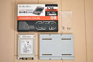 ★☆CFD販売 SSD 128GB CSSD-S6T128NHG5Q TOSHIBA製SSD採用（中古品）☆★