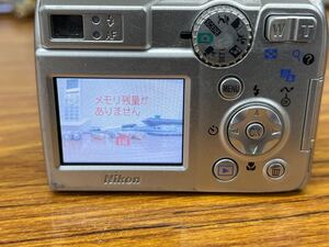 Nikon coolpix デジカメ E7600 動作品