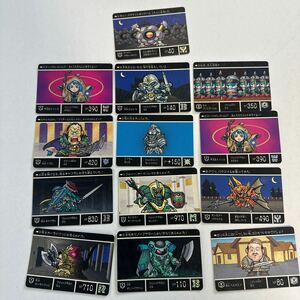 当時物　1991年　 SDガンダム外伝 流星の騎士団　カードダス 13枚　