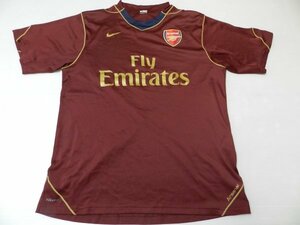 NIKE/ナイキ製！ 【★ARSENAL/アーセナルFC！2007-09年頃！】ウエア・ユニフォーム！/Lサイズ