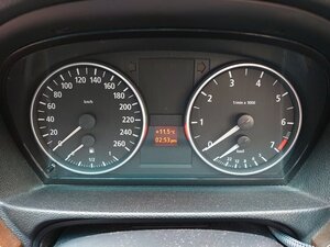 『psi』 BMW ABA-VB23 3シリーズ E90 323i 前期 スピードメーター 117930km H18年式