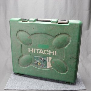 【ジャンク品】HITACHI（日立工機）　18V インパクトレンチ WR18DSHL 本体 バッテリー×2 ケース