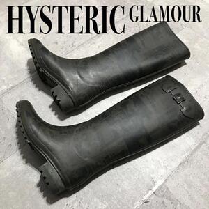 HYSTERIC GLAMOUR 長靴 24.5cm 日本製 レインブーツ